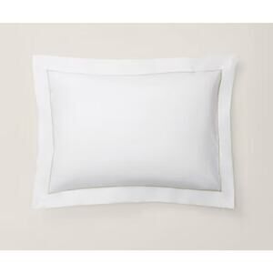 Ralph Lauren Organic Cotton Percale Palmer Sham King Sand Dune